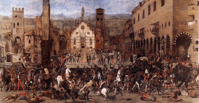Francesco Morone Battle between the Gonzaga and the Bonacolsi Germany oil painting art